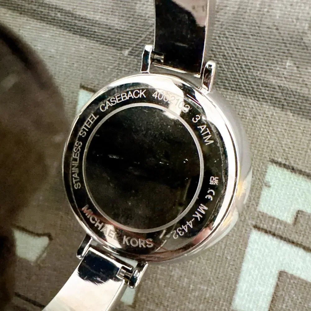 Michael Kors MK4432 Charley Pavé Silver-Tone Watch
